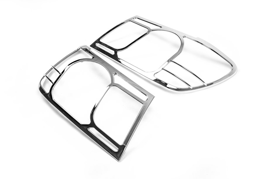 Toyota Land Cruiser 100 1998–2007 Ajovalojen kromilistat V1 (2 kpl, muovi) Image