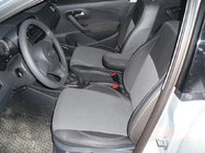 Volkswagen Polo 2010–2017 Ekonahkaiset istuinsuojat SoyuzAuto Premium kuva 1