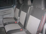 Volkswagen Caddy 2010–2015 Auton penkinpäälliset (keinonahka↗kangas, Premium) kuva 4