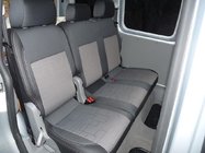 Volkswagen Caddy 2010–2015 Auton penkinpäälliset (keinonahka↗kangas, Premium) kuva 9