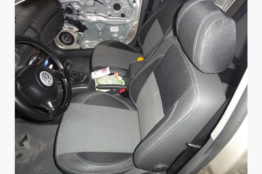 Volkswagen Passat B5 1997–2005 Auton penkinpäälliset (keinonahka↗kangas, Premium) Image