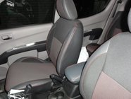Mitsubishi L200 2006–2015 Ekonahkaiset istuinsuojat SoyuzAuto Premium kuva 3
