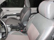 Mitsubishi L200 2006–2015 Ekonahkaiset istuinsuojat SoyuzAuto Premium kuva 4