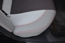 Mitsubishi Lancer 9 2004–2008 Auton penkinpäälliset (keinonahka↗kangas, Premium) kuva 3