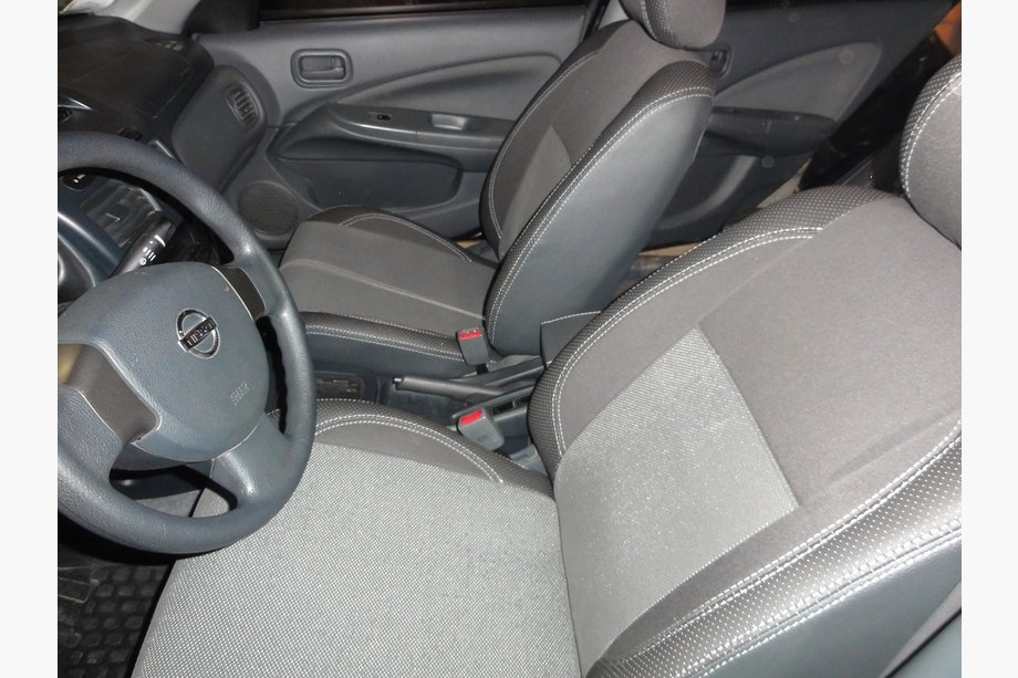 Nissan Almera B10 Classic 2006–2012 Ekonahkaiset istuinsuojat SoyuzAuto Premium Image