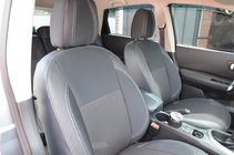 Nissan Qashqai 2010–2014 Ekonahkaiset istuinsuojat SoyuzAuto Premium kuva 1