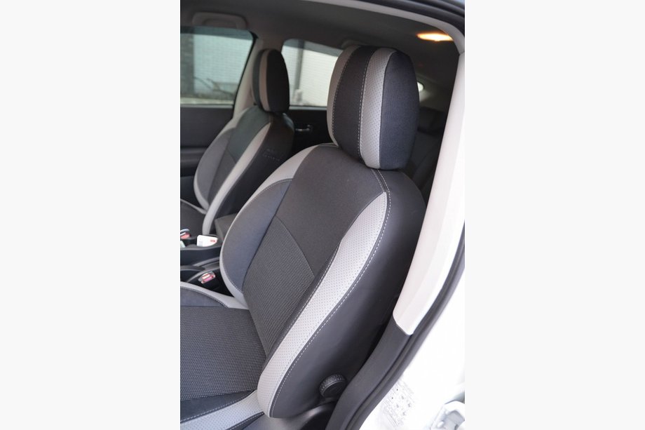 Nissan Qashqai 2007–2010 Ekonahkaiset istuinsuojat SoyuzAuto Premium Kuva 4