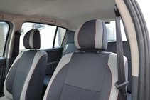 Renault Sandero 2007–2013 Ekonahkaiset istuinsuojat SoyuzAuto Premium kuva 4