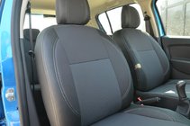 Renault Sandero 2013–2022 Ekonahkaiset istuinsuojat SoyuzAuto Premium kuva 3