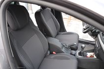 Renault Megane III 2009–2016 Auton istuinsuojat (keinonahka/kangas, Premium) kuva 5