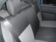 Renault Logan I 2008–2013 Uutuus! Brothers Premium -keinonahkaiset istuinsuojat kuva 5