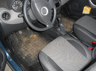 Renault Logan I 2008–2013 Uutuus! Brothers Premium -keinonahkaiset istuinsuojat kuva 4