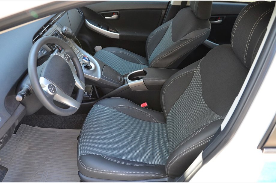 Toyota Prius 2009–2015 Ekonahkaiset istuinsuojat SoyuzAuto Premium Image