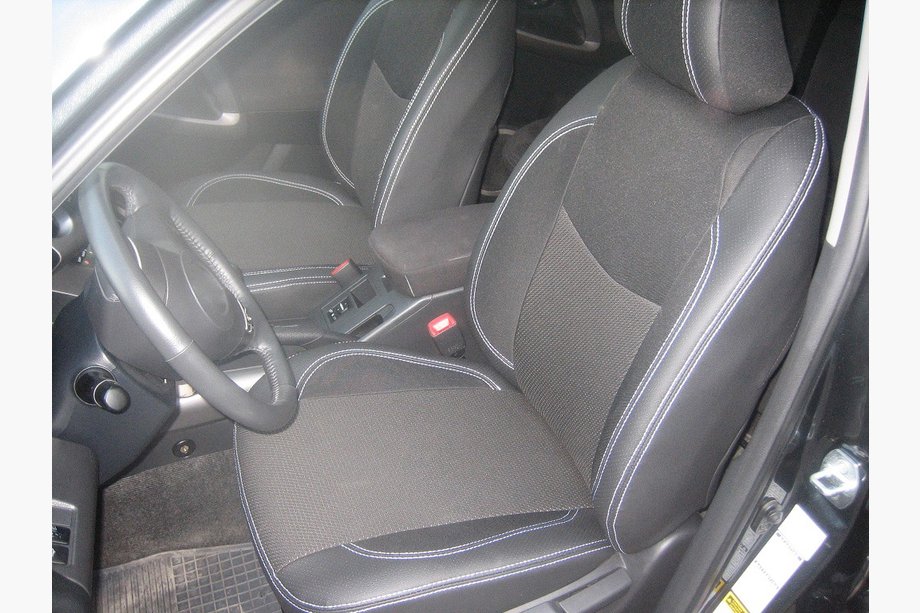 Toyota Rav 4 2006–2013 Auton penkinpäälliset (keinonahka↗kangas, Premium) Image
