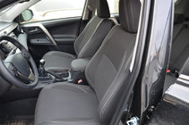 Toyota Rav 4 2013–2018 Auton penkinpäälliset (keinonahka↗kangas, Premium) kuva 1