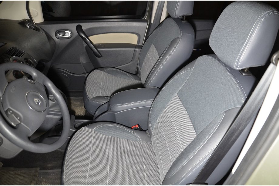 Renault Kangoo 2008–2020 Uutuus! MW-Brothers keinonahkaiset etuistuinsuojat Image