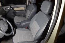 Mercedes Citan 2013–2021 Auton penkinpäälliset (keinonahka↗kangas, Premium) Kaikille istuimille kuva 5