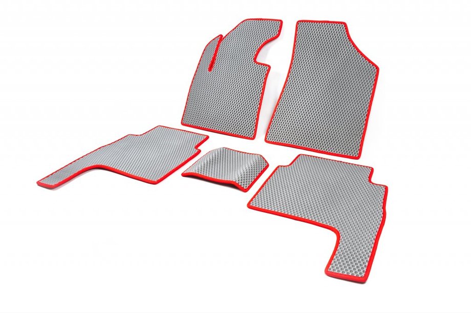Hyundai Santa Fe 2 2006–2012 EVA-lattiamatot (harmaat) 2010–2012 Image