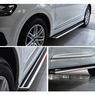 Sivuportaat OEM-V3 (2 kpl, alumiini) Audi Q3 2011–2019 kuva 1