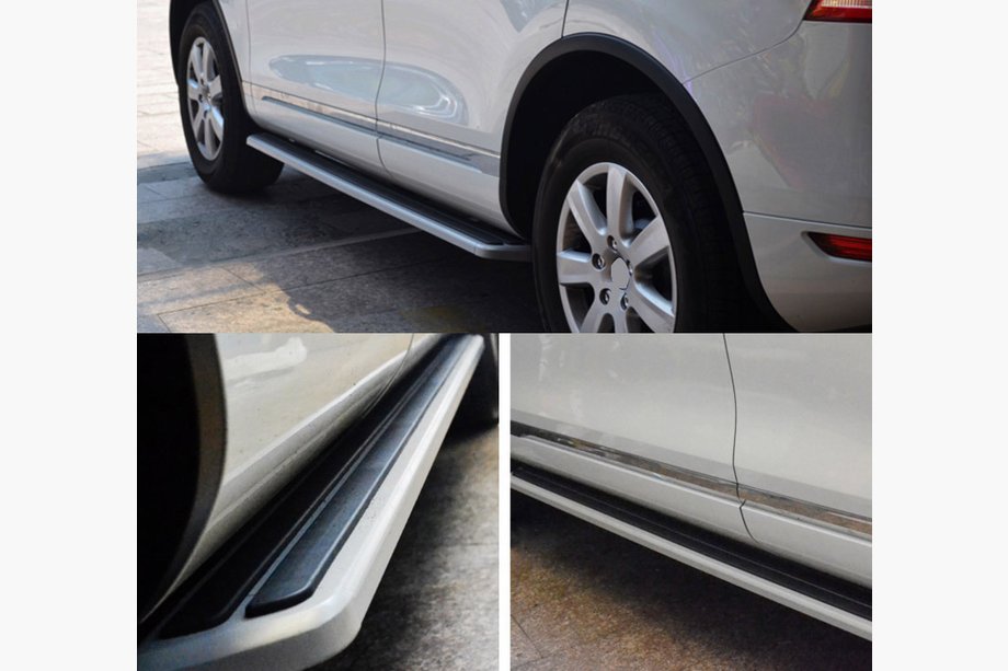 Volkswagen Touareg 2010–2018 Sivukynnykset OEM-tyyli V2 (2 kpl, alumiini) Image