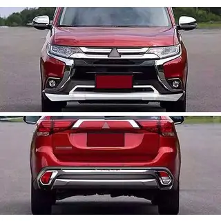 Etu- ja takapuskurin lipat (2 kpl, 2015-2018) Mitsubishi Outlander 2012–2021 kuva 1