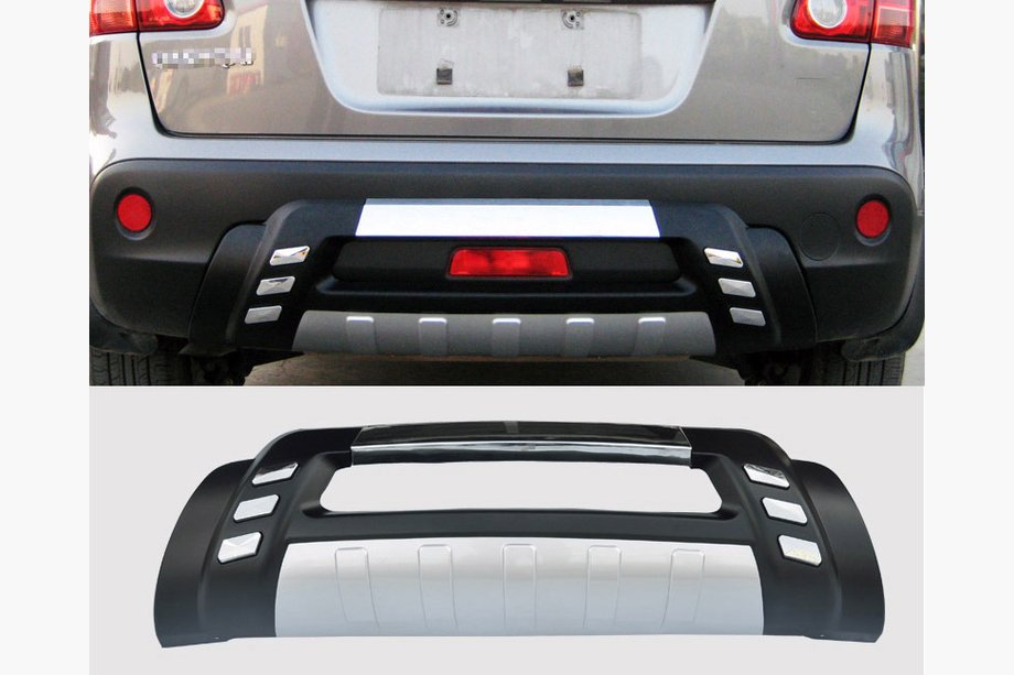 Nissan Qashqai 2007–2010 Takadiffuusori V2 (harmaa muovi) Image