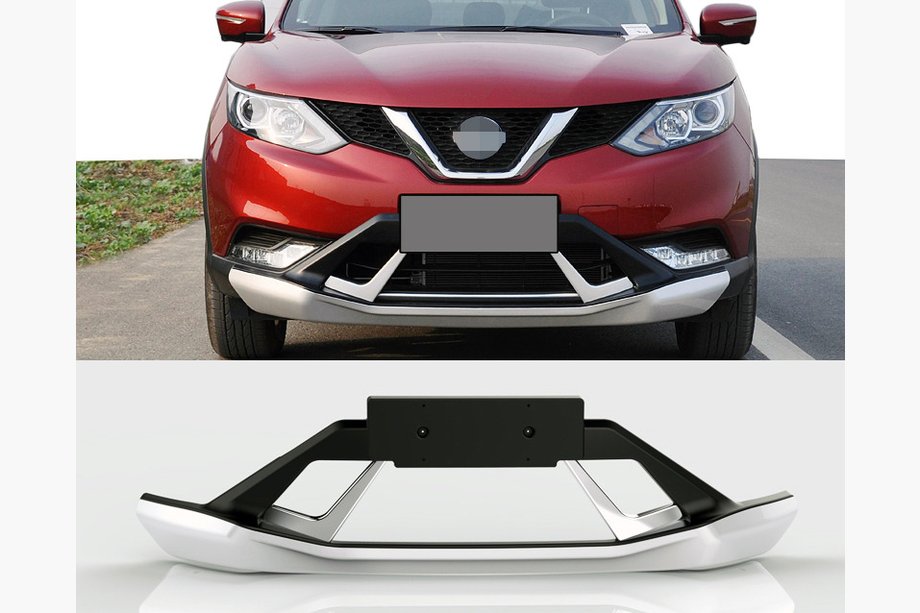 Nissan Qashqai 2014–2021 Etupuskurin ja takapuskurin lipat V3 (muovi) Image