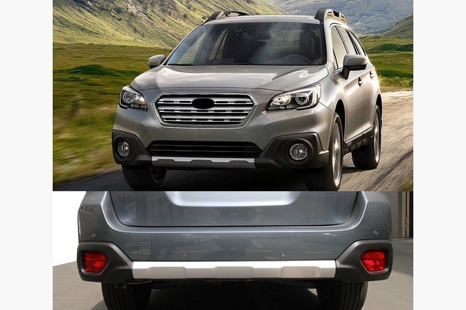 Subaru Outback 2014–2019 Etu- ja takapuskurin lipat V1 (2 kpl, EU) Image