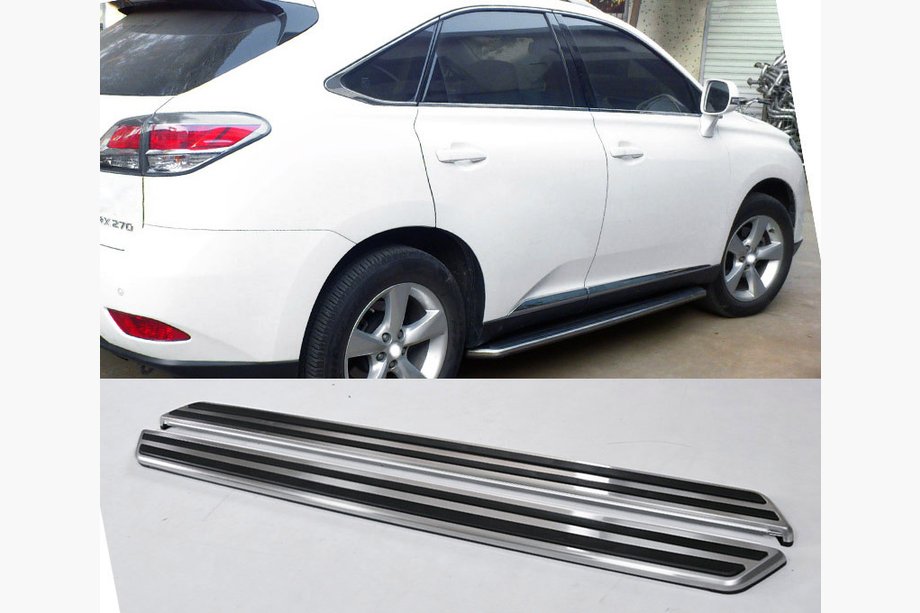 Lexus RX 2009–2015 Alumiiniset sivuastinlaudat Original V1 (2 kpl) Image