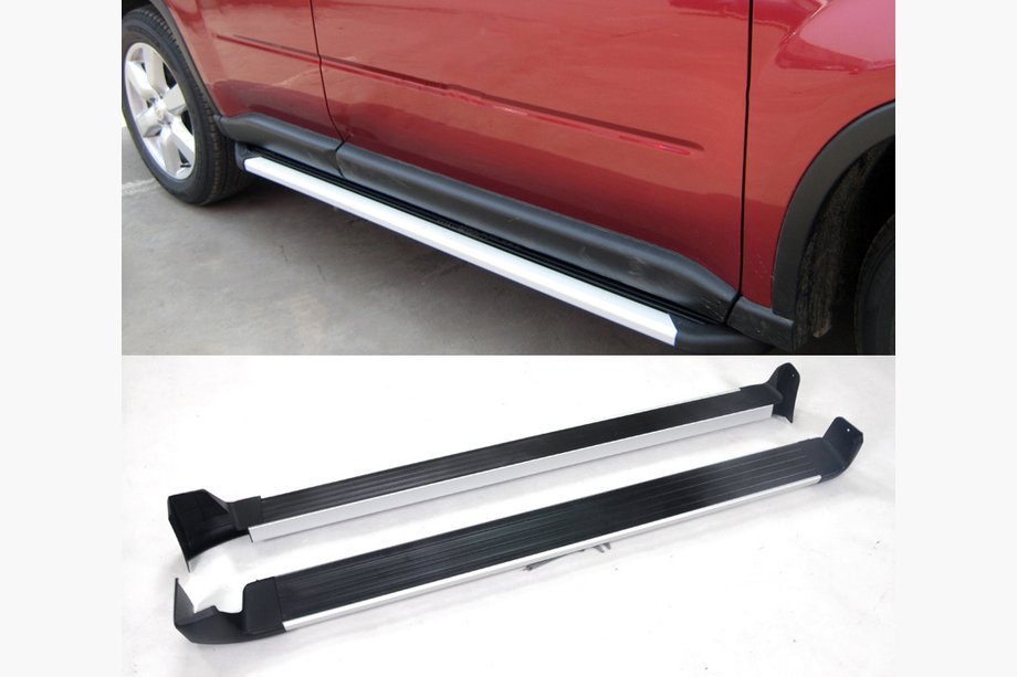 Nissan X-trail T31 2007–2014 Sivukynnykset Original (2 kpl, alumiini) Image