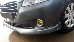 Peugeot 301 2012– Etupuskurin lip-spoileri (2012-2017, maalattava) kuva 1