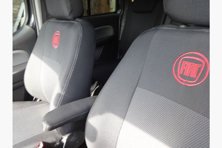 Fiat Doblo I 2005–2010 Auton istuinsuojat (kangas, Classik) 7-paikkainen Image