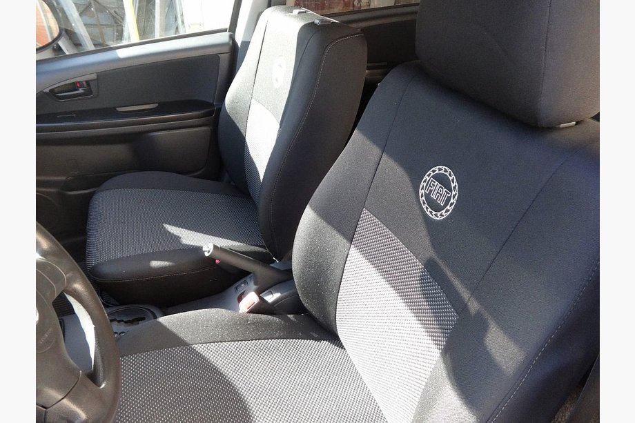 Fiat Sedici 2006–2014 Auton istuinsuojat (kangas, Classik) Image