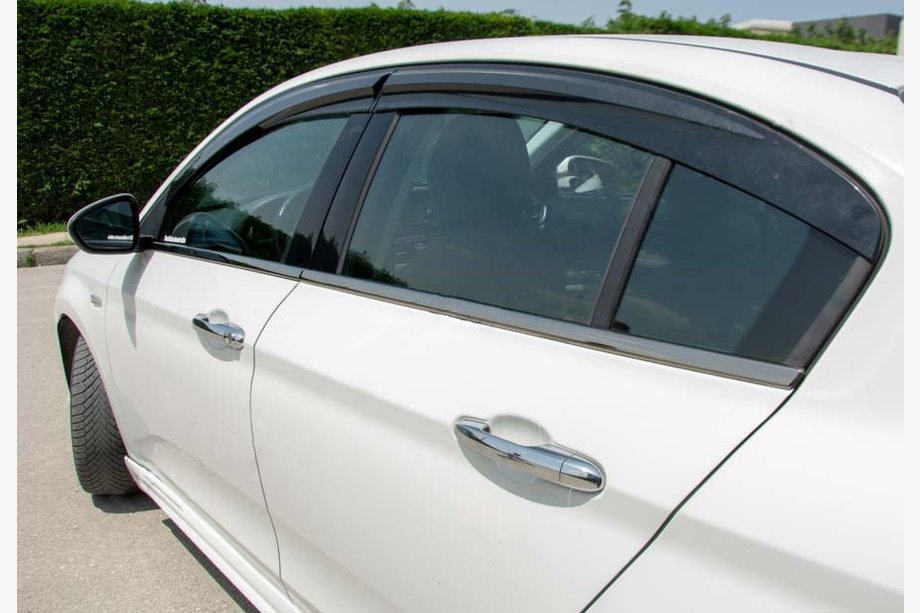 Fiat Tipo 2016– Alaikkunalistat tummakromi (ruostumaton teräs) Image