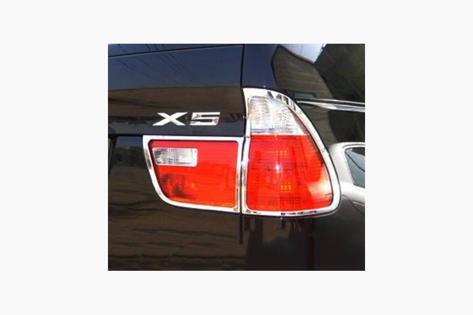 BMW X5 E53 1999–2006 Kromiset takavalon kehykset (muovi) Image