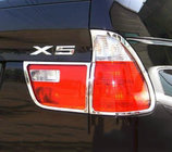 BMW X5 E53 1999–2006 Kromiset takavalon kehykset (muovi) kuva 1