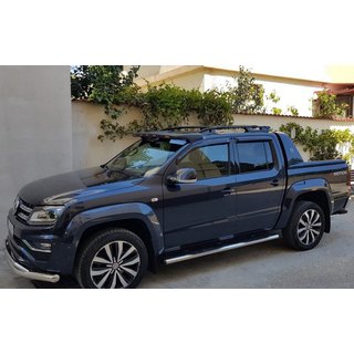 Sivusuojaputket (2 kpl, ruostumaton teräs) Volkswagen Amarok 2010–2022 kuva 1