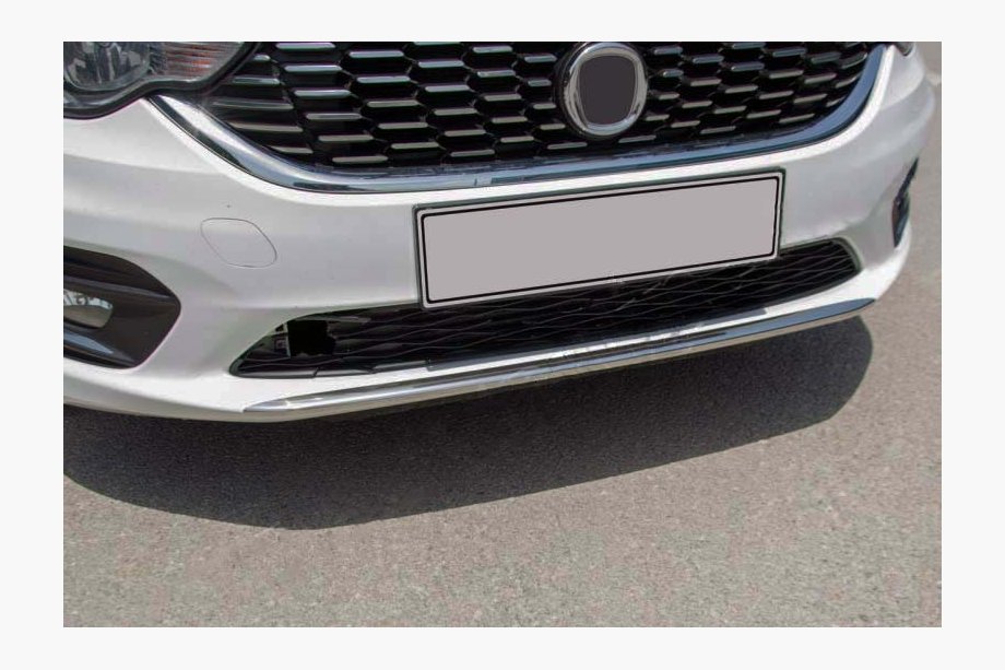 Fiat Tipo 2016– Krominen etupuskurin suojalista OmsaLine (2016-2020, ruostumaton teräs) Image