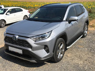Toyota Rav 4 2019–2025 Tayga Grey -sivuaskelmat (2 kpl, alumiini) kuva 1