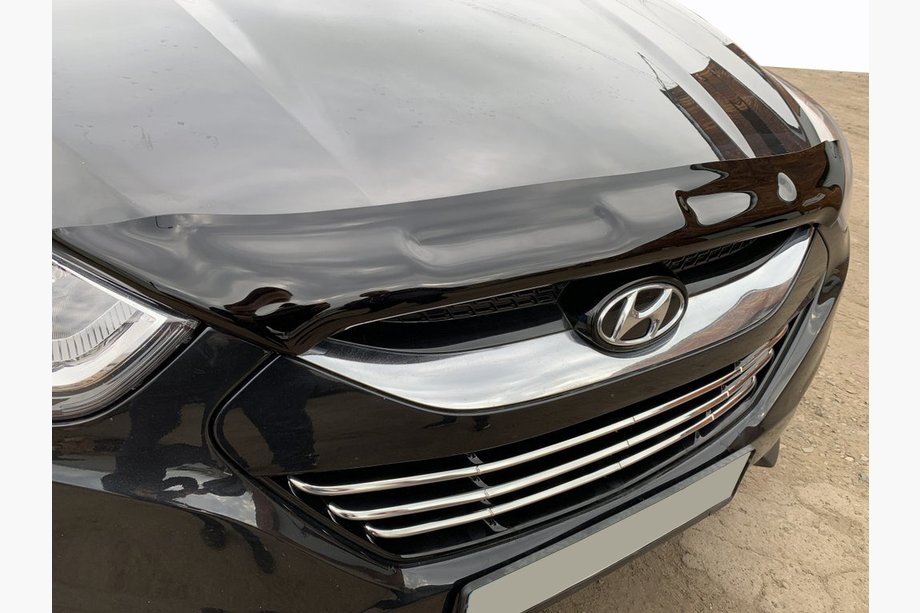 Hyundai IX-35 2010–2015 Konepellin tuuliohjain (HIC) Image