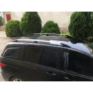 Alumiiniset kattokaiteet (kromi) Mazda 5 2010–2018 kuva 1