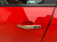 Opel Astra J 2009–2015 Kapeat ovenkahvan kromikuoret (4 kpl, ruostumaton teräs, Omsa) kuva 1