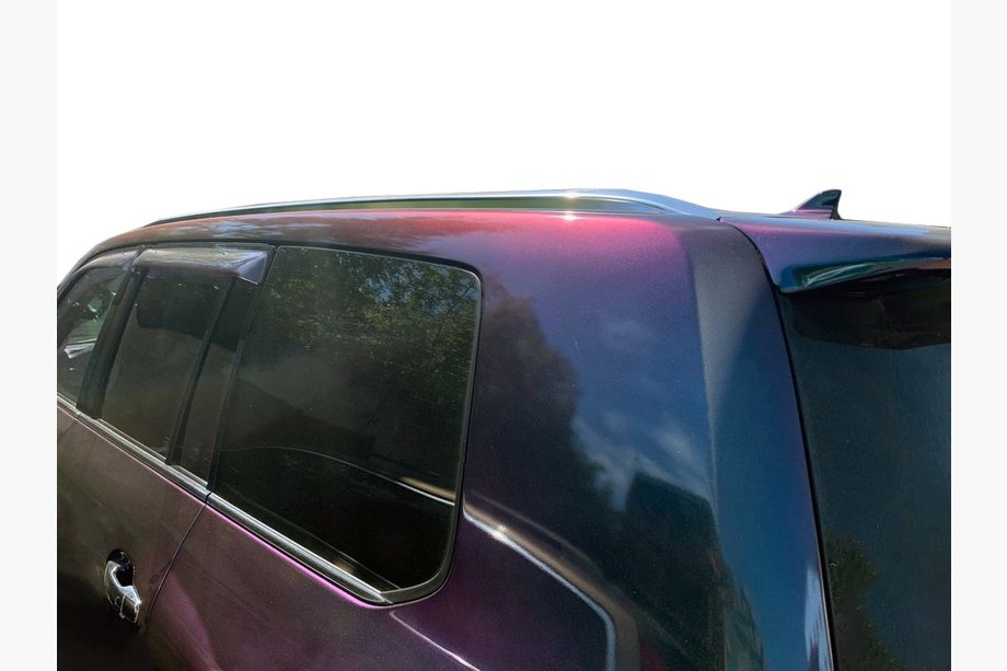 Lexus LX570/450d 2008–2022 Harmaat kattokaiteet 2008-2015 (2018-muotoilu, 2 kpl) Image