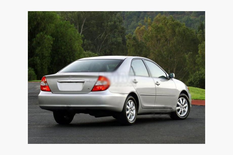 Toyota Camry 2001–2006 Kromilista rekisterikilven yläpuolelle Image