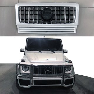 Etusäleikkö (GT, kromiraidoilla) Mercedes G сlass W463 1990–2018 kuva 3