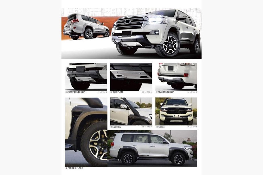 Toyota Land Cruiser 200 2007–2021 Korisarja 2016↗ (TRD-Safari) Image