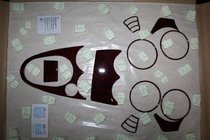 Dacia Logan I 2005–2008 TARJOUS!!! Puukuvioiset kojelaudan paneelisuojat auton sisustaan kuva 1