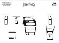 Mitsubishi Colt 1996–2004 Kojelaudan suojat Alumiini kuva 5