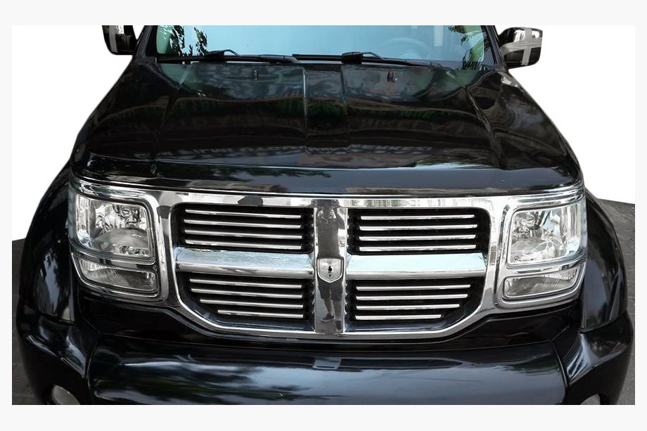Dodge Nitro 2006–2011 Kromilistat etusäleikköön (ruostumaton teräs) Image