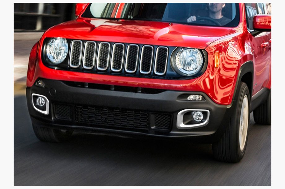 Jeep Renegade 2014– Kromikehykset sumuvaloihin 2014-2018 (2 kpl, ruostumaton teräs) Image